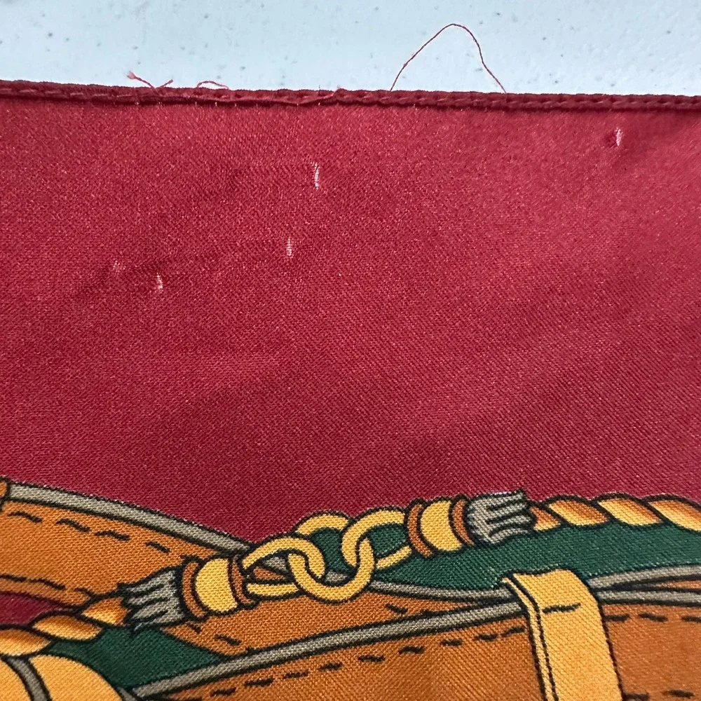 Womens Vintage Paris Scarf Souvenir De Paris Eiffel Tower Landmarks Parisian - Picture 11 of 14